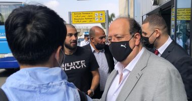 منتخب كوريا الجنوبية الأوليمبى يصل القاهرة لمواجهة نظيرة المصرى.. صور