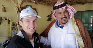 مغامر إيطالى يسجل رقما قياسيا فى صعود جبل موسى بسانت كاترين.. التفاصيل