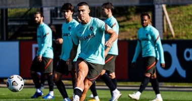 مدرب البرتغال: رونالدو جاهز للعب وتدرب بشكل طبيعي
