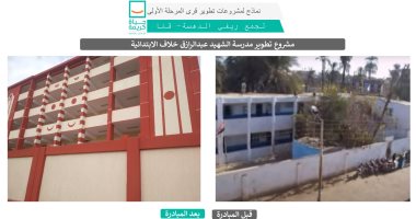 إنشاء 1100 فصل جديد تستوعب 44 ألف تلميذ ضمن مبادرة حياة كريمة.. صور