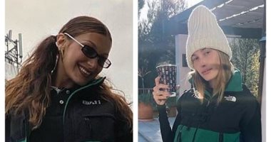 بيلا حديد وهايلى بالدوين ترتديان نفس الجاكيت.. اعرف الحكاية