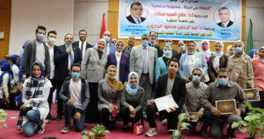ختام مهرجان الأسبوع البيئى الثقافى الثامن بجامعة المنوفية