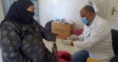 الكشف على 1164 مواطن فى قافلة طبية بقرية النواميس ببنى سويف