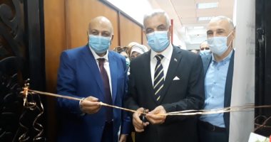 رئيس جامعة المنوفية يفتتح أستوديوهات الإنتاج الإذاعى والتليفزيونى