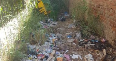 شكوى من تراكم القمامة أمام الوحدة الصحية بقرية صفط الحرية بالبحيرة.. ورئيس المدينة يستجيب