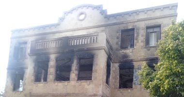 السيطرة على حريق داخل ستوديو لتصوير الأفلام بمنطقة البدرشين