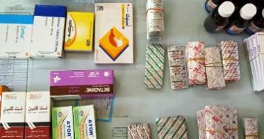 غلق وتشميع صيدليات مخالفة بمنيا القمح بالشرقية