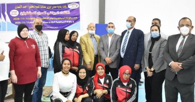  افتتاح بطولة الجمهورية للمكفوفين بنادى قارون الرياضى بالفيوم.. صور