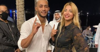 محمد رمضان مع مى حلمى فى أحدث صورة له من دبى