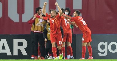 مقدونيا الشمالية تتأهل لأمم أوروبا للمرة الأولى فى التاريخ بهدف ضد جورجيا