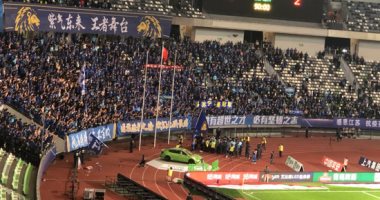 حضور 60 ألف متفرج فى نهائى الدوري الصيني رغم انتشار كورونا