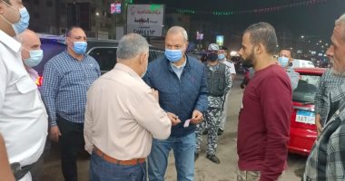 محافظ القليوبية يجرى جولة ليلية بمدينتى بنها وشبرا الخيمة لمتابعة الاشغالات والنظافة