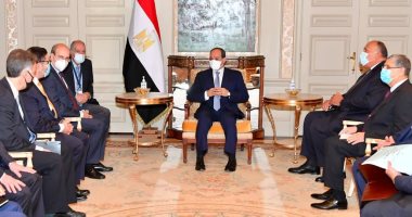 السيسى يبحث التعاون المشترك مع وزير الطاقة والبيئة اليوناني