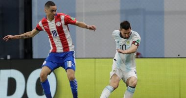 الأرجنتين تتعادل مع باراجواى بالشوط الأول من تصفيات كأس العالم.. فيديو