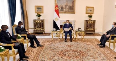 السيسى يبحث مع وزير خارجية زامبيا مكافحة الإرهاب العابر للحدود فى أفريقيا