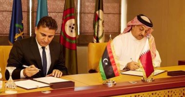 قطر تخرق اتفاق العسكريين الليبيين.. الدوحة توقع اتفاقا عسكريا مع وزير دفاع حكومة السراج.. "النمروش" يكرم الإرهابى حمد المرى في العاصمة القطرية.. وانتقادات ليبية لدور القطريين في دعم الإرهاب وانتهاك سيادة البلاد