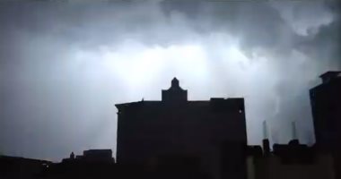 أمطار غزيرة وبرق ورعد وتساقط للثلوج فى الدقهلية .. فيديو وصور