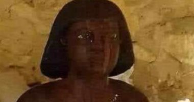 ننشر صورة لتمثال ضمن اكتشافات سقارة قبل إعلان تفاصيل الكشف