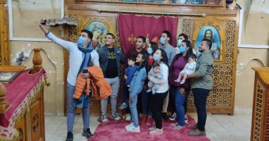 الصور التذكارية ترصد فرحة الأقباط باحتفالات مولد دير مارجرجس فى الأقصر