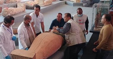 أكبر كشف أثرى فى سقارة 2020.. أكثر من 100 تابوت و40 تمثالا
