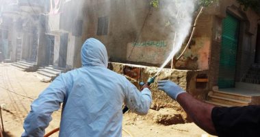 استمرار حملات تعقيم المنشآت والمصالح الحكومية بالفيوم