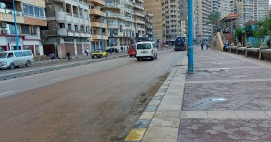تحسن طفيف فى طقس الإسكندرية وأمطار خفيفة ومتوسطة شرقا.. فيديو لايف