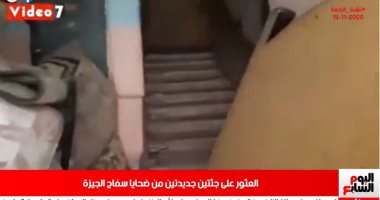 جثتان جديدتان تنضمان لقائمة ضحايا سفاح الجيزة فى نشرة تليفزيون اليوم السابع