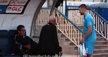 فخر الدين يخوض تدريبات مُنفردة على هامش ودية الإسماعيلى والسكة