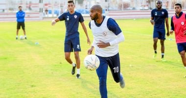 شيكابالا يحضر اجتماع كباتن الزمالك واللاعبين "أون لاين" بسبب الإصابة