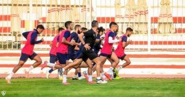 فقرة خاصة للتسديد على المرمى فى تدريبات الزمالك 