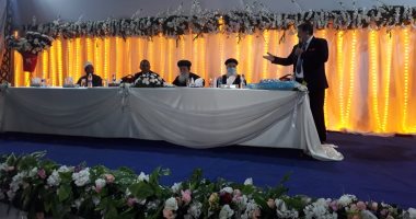 كنائس كوم أمبو بأسوان تحتفل بتعيين "كامل ميشيل" فى الشيوخ.. صور