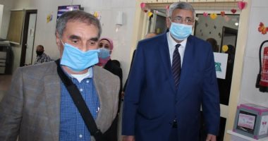مستشار رئيس الجمهورية يزور مركز أورام الفيوم.. ويدعو لدعم الصرح