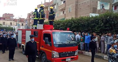 جنازة مهيبة في وداع اللواء ياسر عصر.. ضحى بروحه لإنقاذ حياة المواطنين