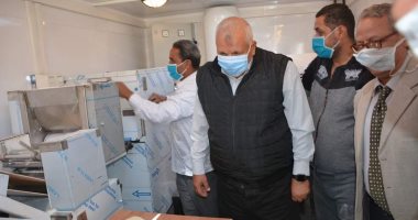 محافظة الوادي الجديد : تدشين  3 مخابز متنقلة  للطوارئ 