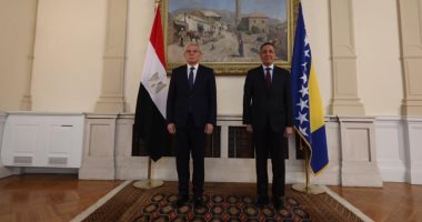 سفير مصر الجديد بالبوسنة والهرسك يقدم أوراق اعتماده لرئيس المجلس الرئاسى