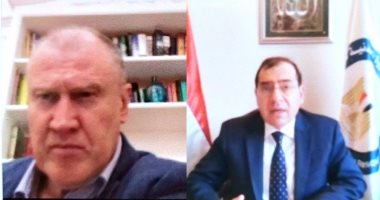 مباحثات وزير البترول والثروة المعدنية مع السفير الأسترالى بالقاهرة 