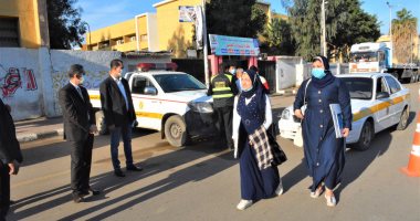 محافظ الغربية يتابع انتظام الحركة فى شارع الجلاء لليوم الثانى ..صور