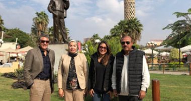 سحر عبد الحق تجتمع بـ"محسن صالح وزكريا ناصف" لإنشاء فريق كرة نسائية بالأهلى 