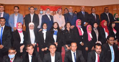 "سياحة وفنادق الأقصر" تنظم حفل استقبال الطلاب الجدد بحضور رئيس الجامعة.. صور