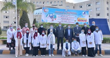 فعاليات توعوية بجامعة كفر الشيخ فى اليوم العالمى لمرض السكر.. صور