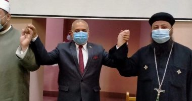 الشباب والرياضة بالغربية تنفذ مبادرة كنائس تعانقها مأذن بحضور ممثلى الأزهر والكنيسة