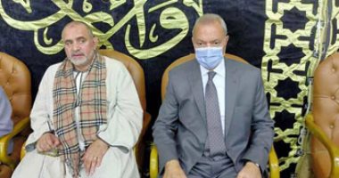 محافظ القليوبية وقيادات أمنية يشاركون فى عزاء اللواء ياسر عصر