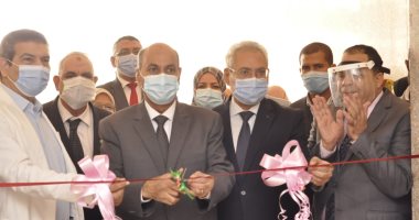 رئيس جامعة المنيا يفتتح معامل برنامج المعلم الخاص ووحدة إرشاد الطفولة