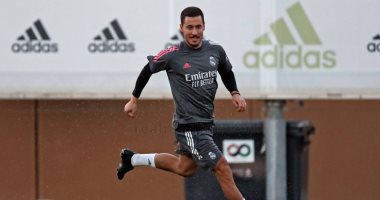هازارد يعود لتدريبات ريال مدريد بعد التعافى من كورونا.. صور