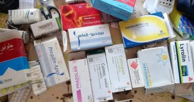 ضبط أدوية تؤثر على الحالة النفسية بمحل يعمل كصيدلية فى قنا