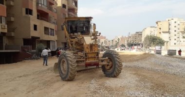 محافظ الجيزة يتفقد أعمال تطوير شارع المحولات وتحويله لمحور مرورى