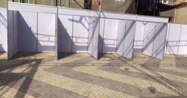 مطرانية المنيا تنهى تجهيزات معرض السلع والمواد الغذائية بسعر المصنع.. صور