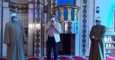 صور.. محافظ الفيوم يفتتح 6 مساجد جديدة