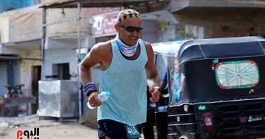 "الرياضة أسلوب حياة".. ماراثون جرى بمشاركة أجانب فى بنى سويف.. ألبوم صور