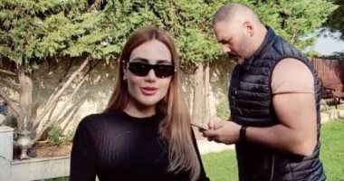 رامى عياش وزوجته فى فيديو جديد بـ"تيك توك" على أنغام أغنيته الجديدة "دقى يا مزيكا"
